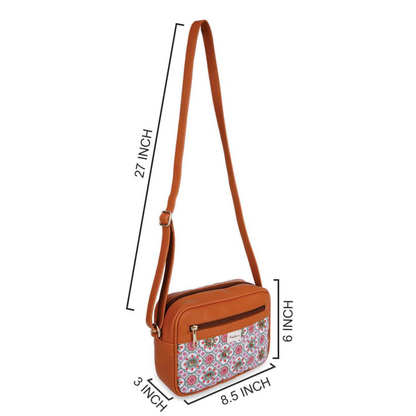 Artisan Suzani Box Sling Bag