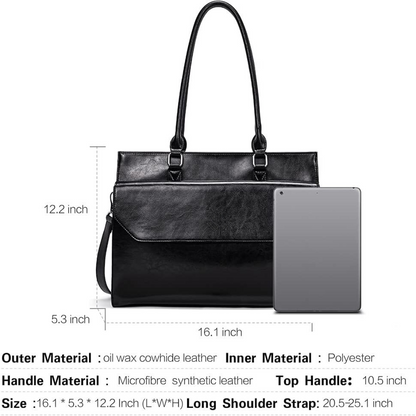 The Wax Leather Tote