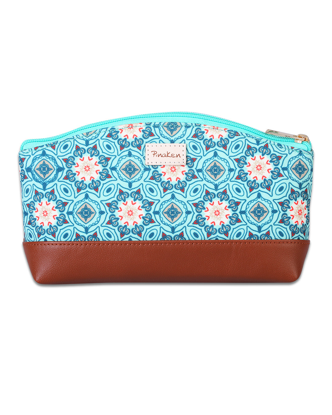 Floral Indigo Geo Toiletry Bag