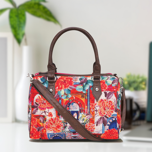 Archs Floral Mini Flight Bag