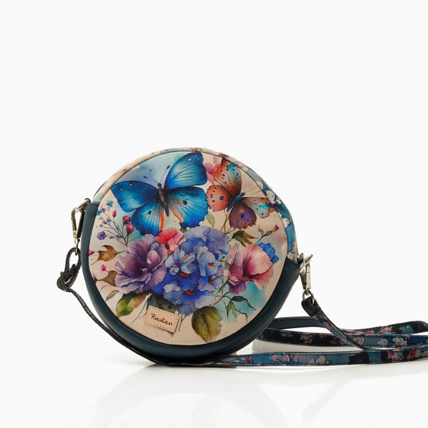 Butterfly Bliss Round Sling Bag