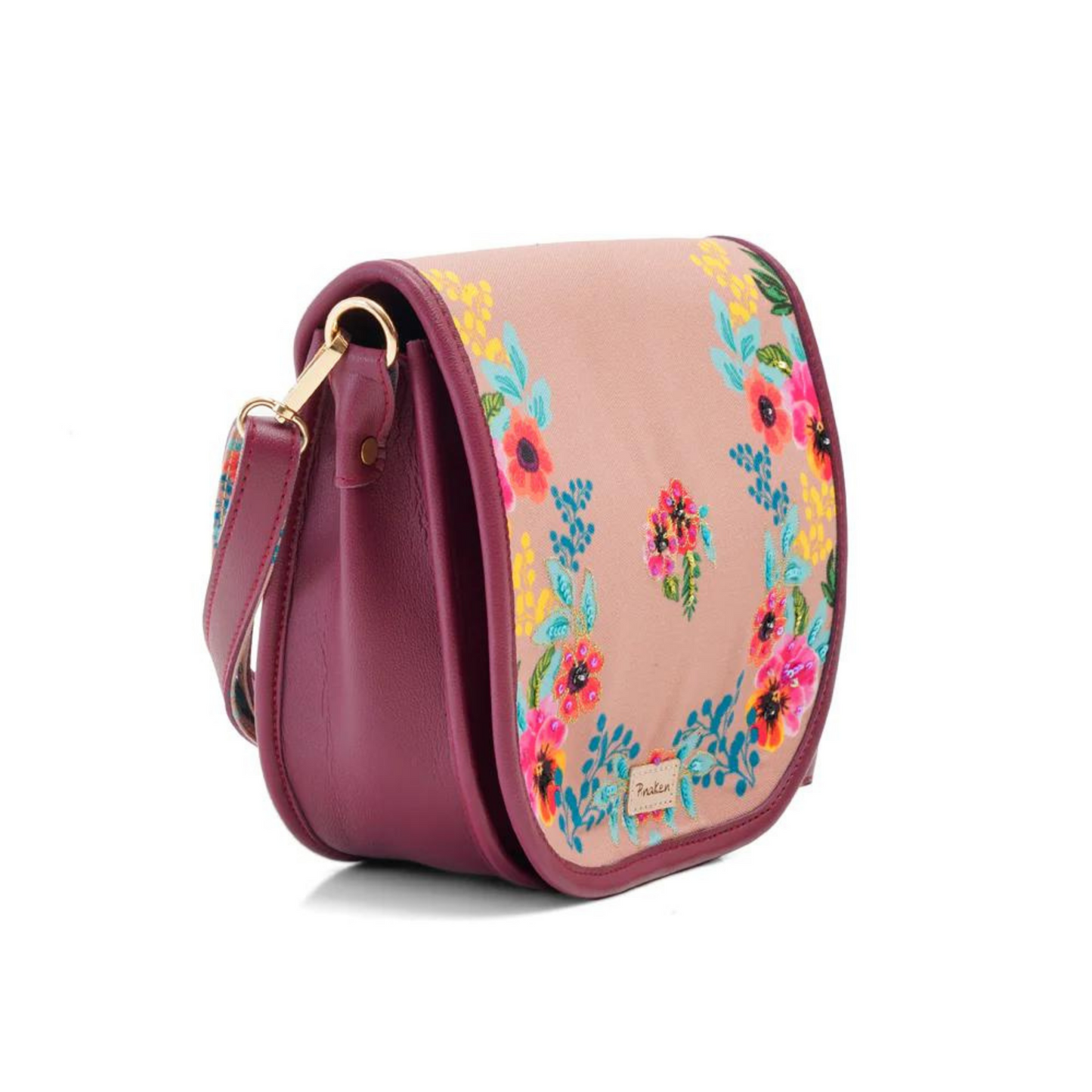 Flower Garden Flap Sling Bag