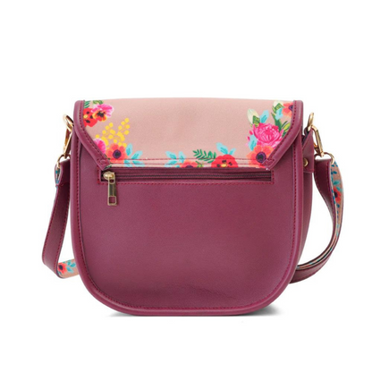 Flower Garden Flap Sling Bag