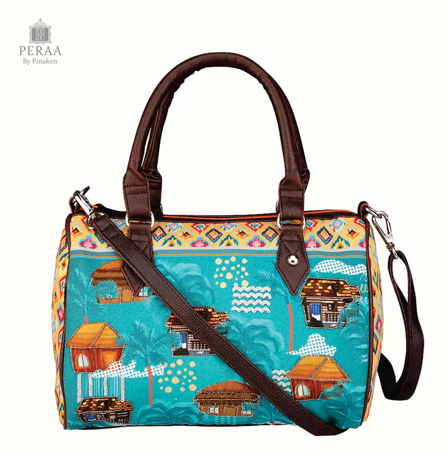 Tropical Huts Mini Flight Bag