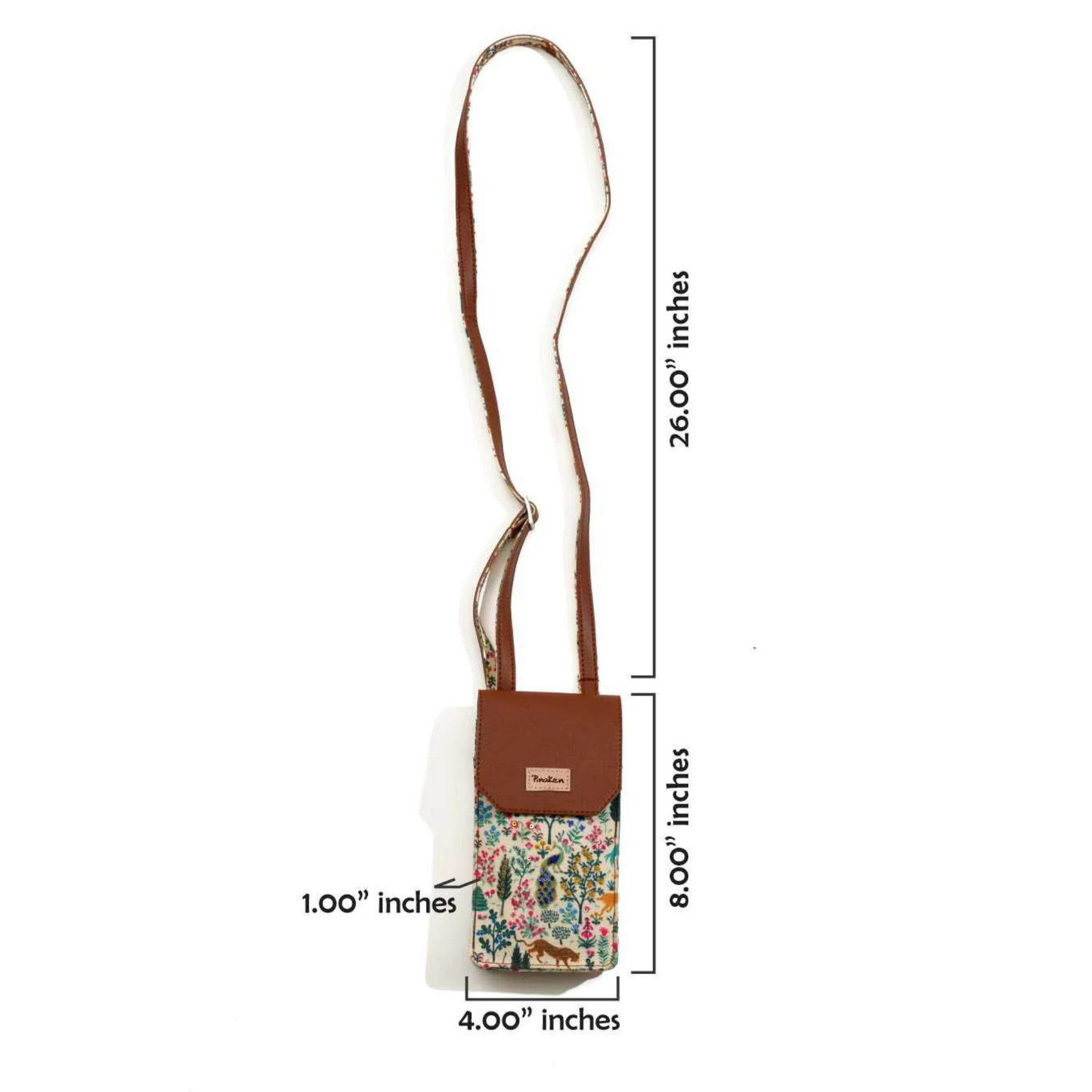 Peacock Garden Mobile Sling Bag