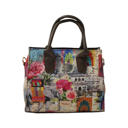 Floral Oriel Hand Held Bag