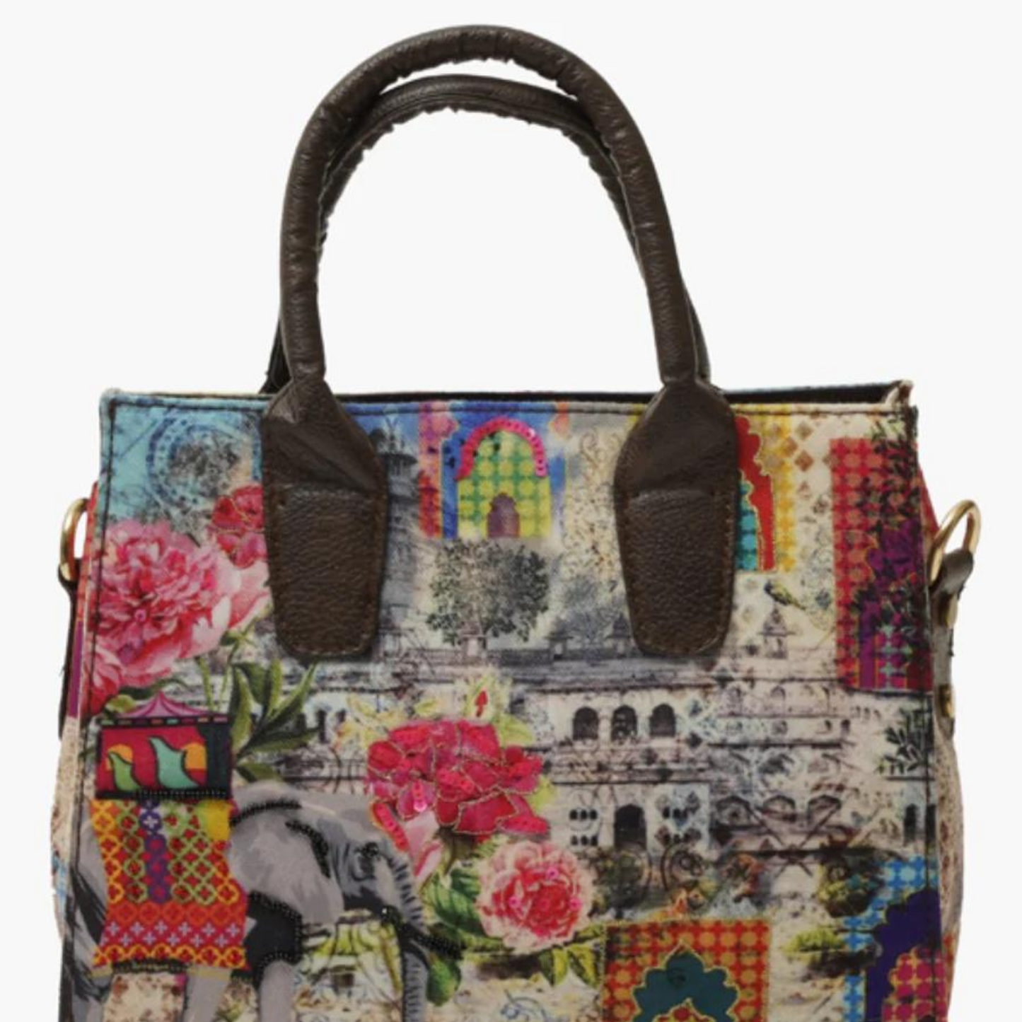 Floral Oriel Hand Held Bag