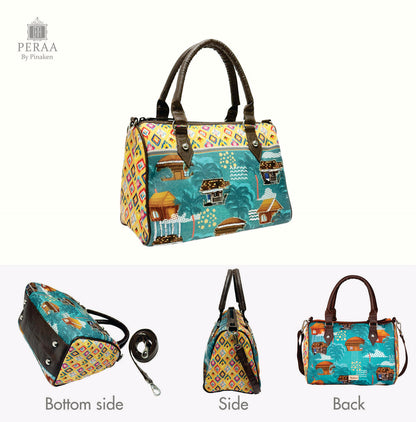 Tropical Huts Mini Flight Bag