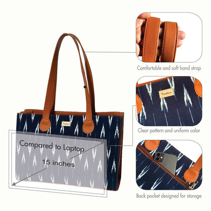 Ikat Essence Office Tote Bag