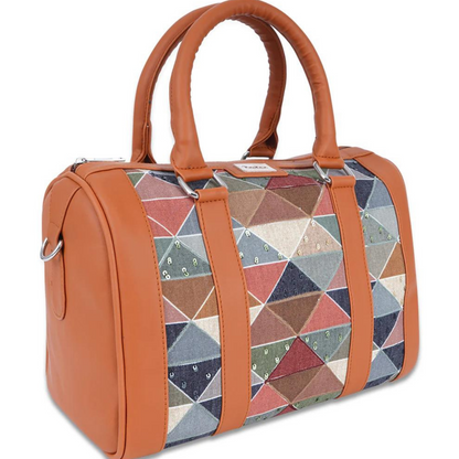 Geometric Waves Duffle Bag