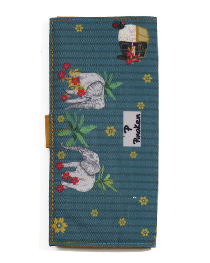 Elephant Bonanza Large Loop Wallet