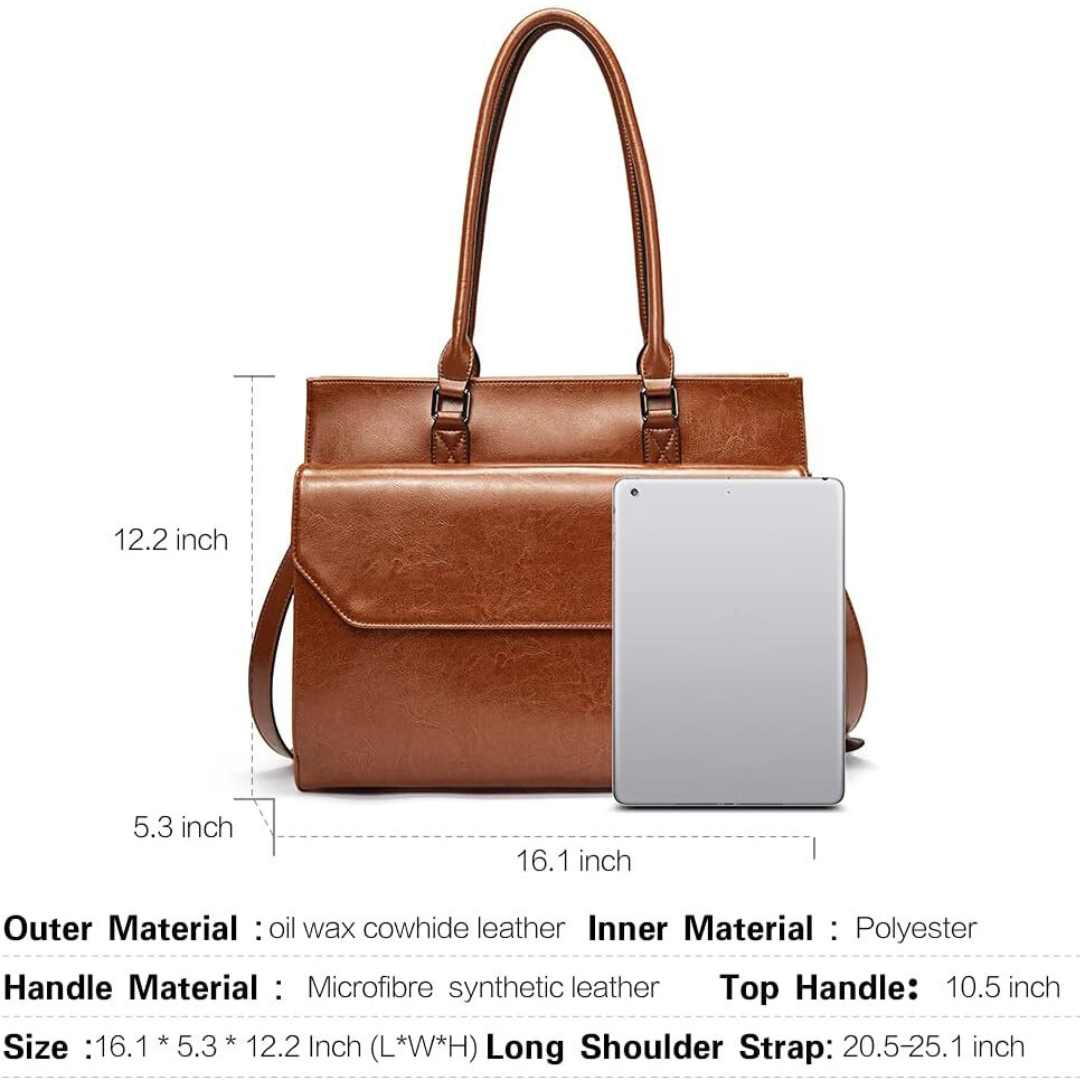 The Wax Leather Tote