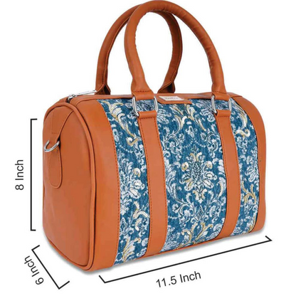 Rustic Damask Duffle Bag