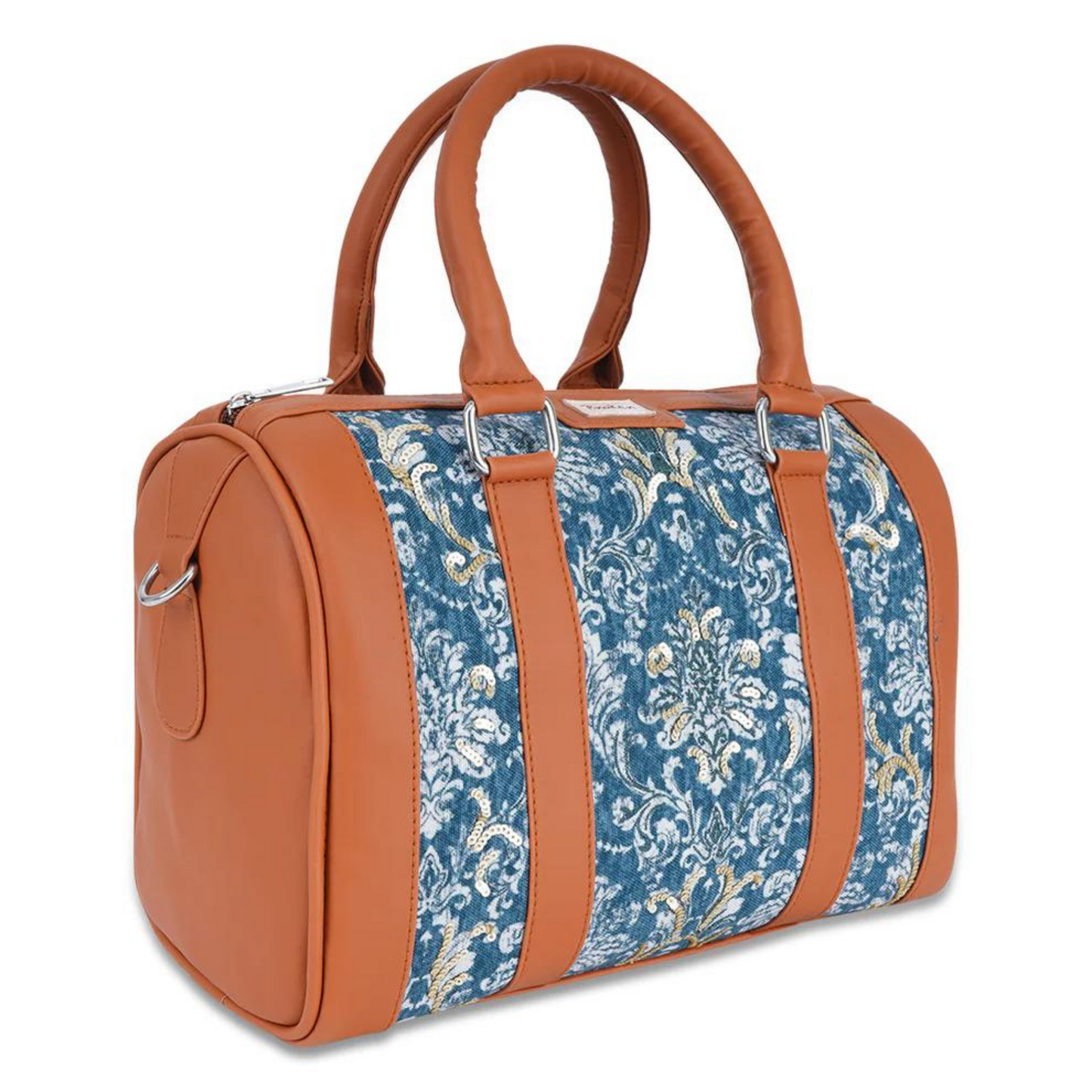 Rustic Damask Duffle Bag