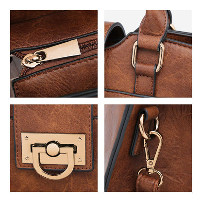 The Monogram Leather Hand Bag