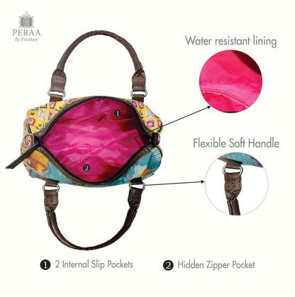 Tropical Huts Mini Flight Bag