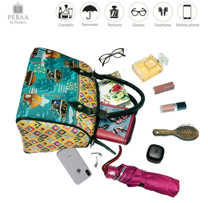 Tropical Huts Mini Flight Bag