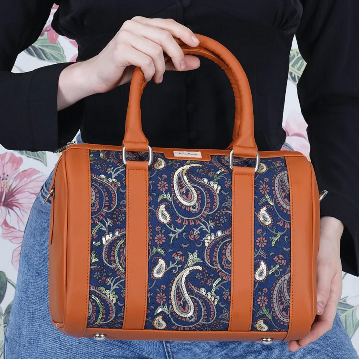 Paisley Vortex Duffle Bag