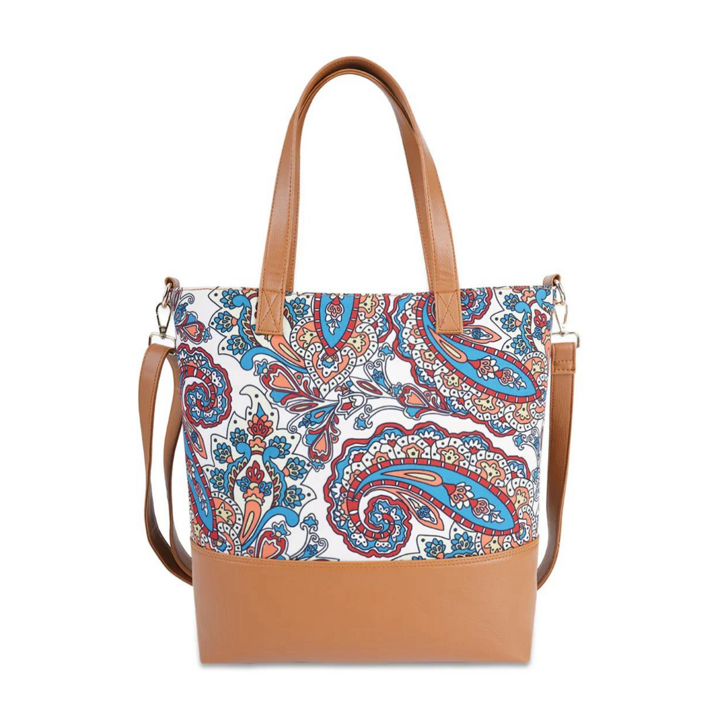 Whimsical Paisley Tote Sling Bag