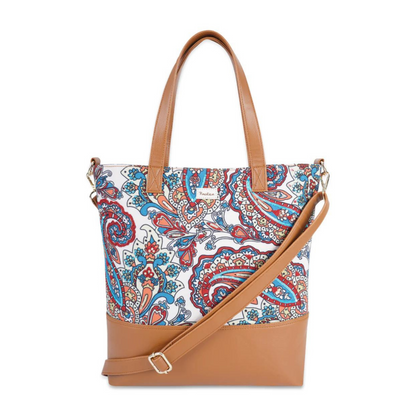 Whimsical Paisley Tote Sling Bag