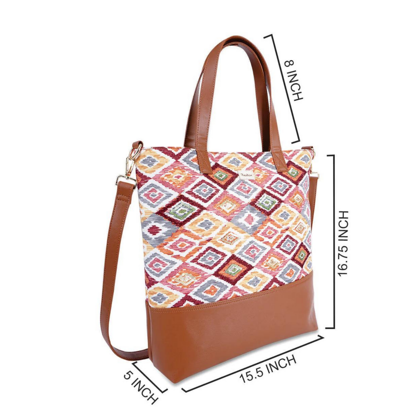 Ikat Prism Tote Sling Bag