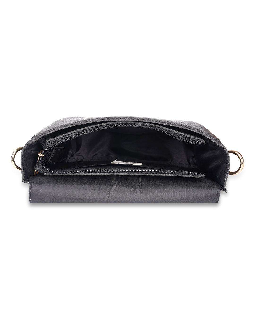 Ebony Embroidered Handle Sling Bag