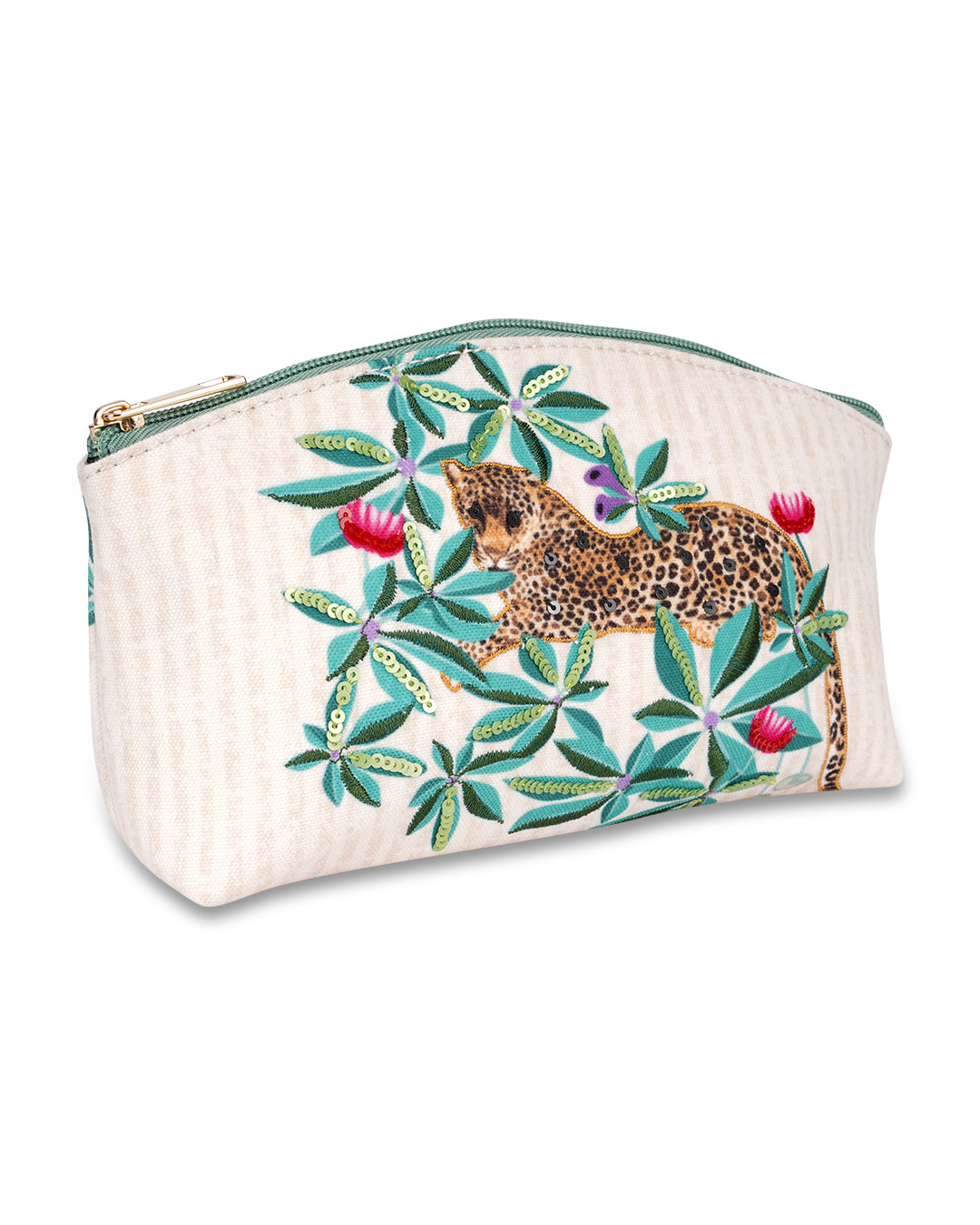 Savanna Leopard Toiletry Bag