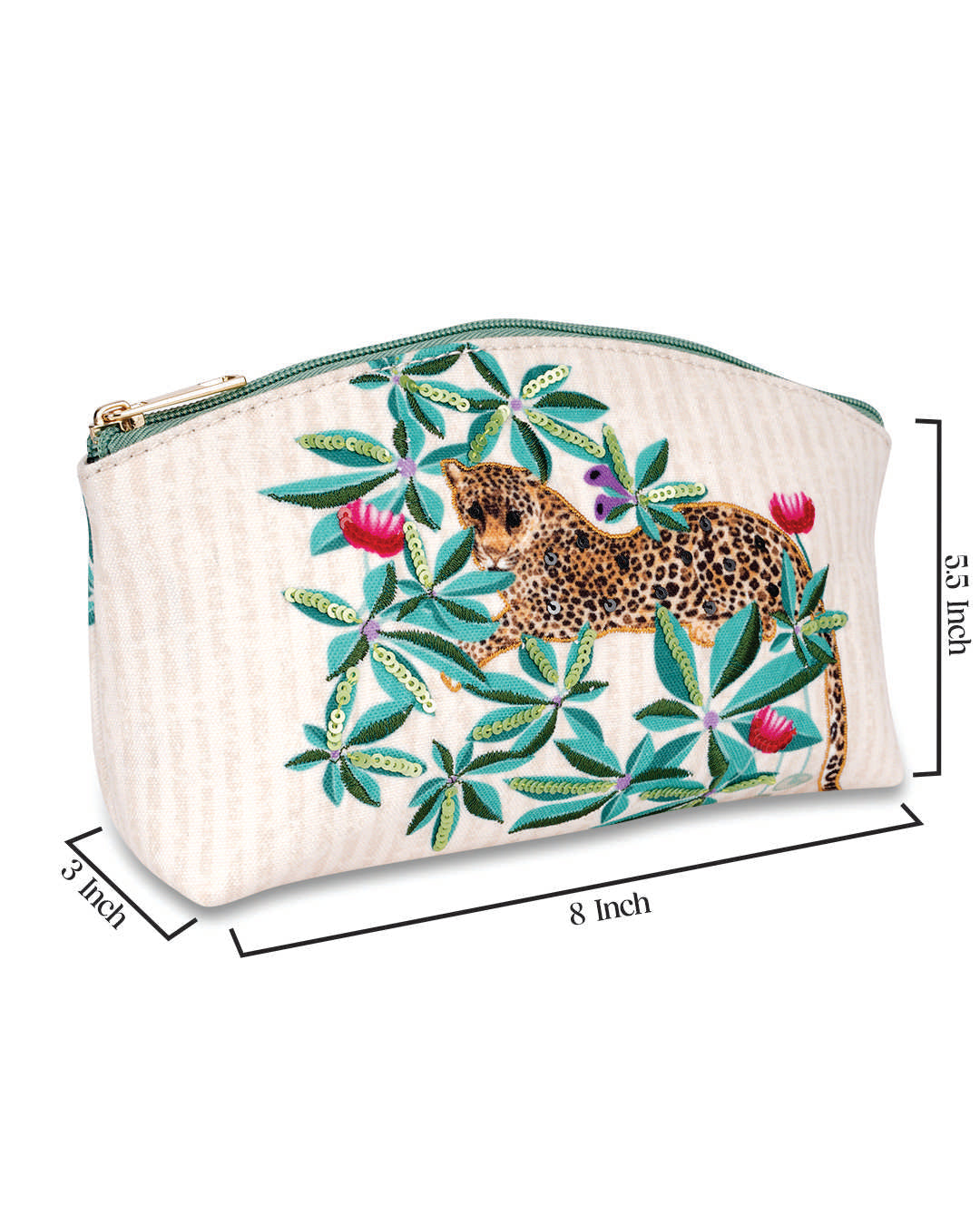 Savanna Leopard Toiletry Bag