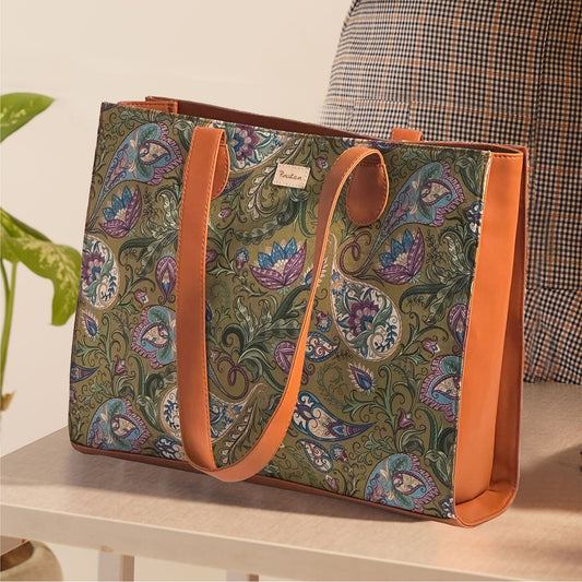 Paisely Office Tote Bag