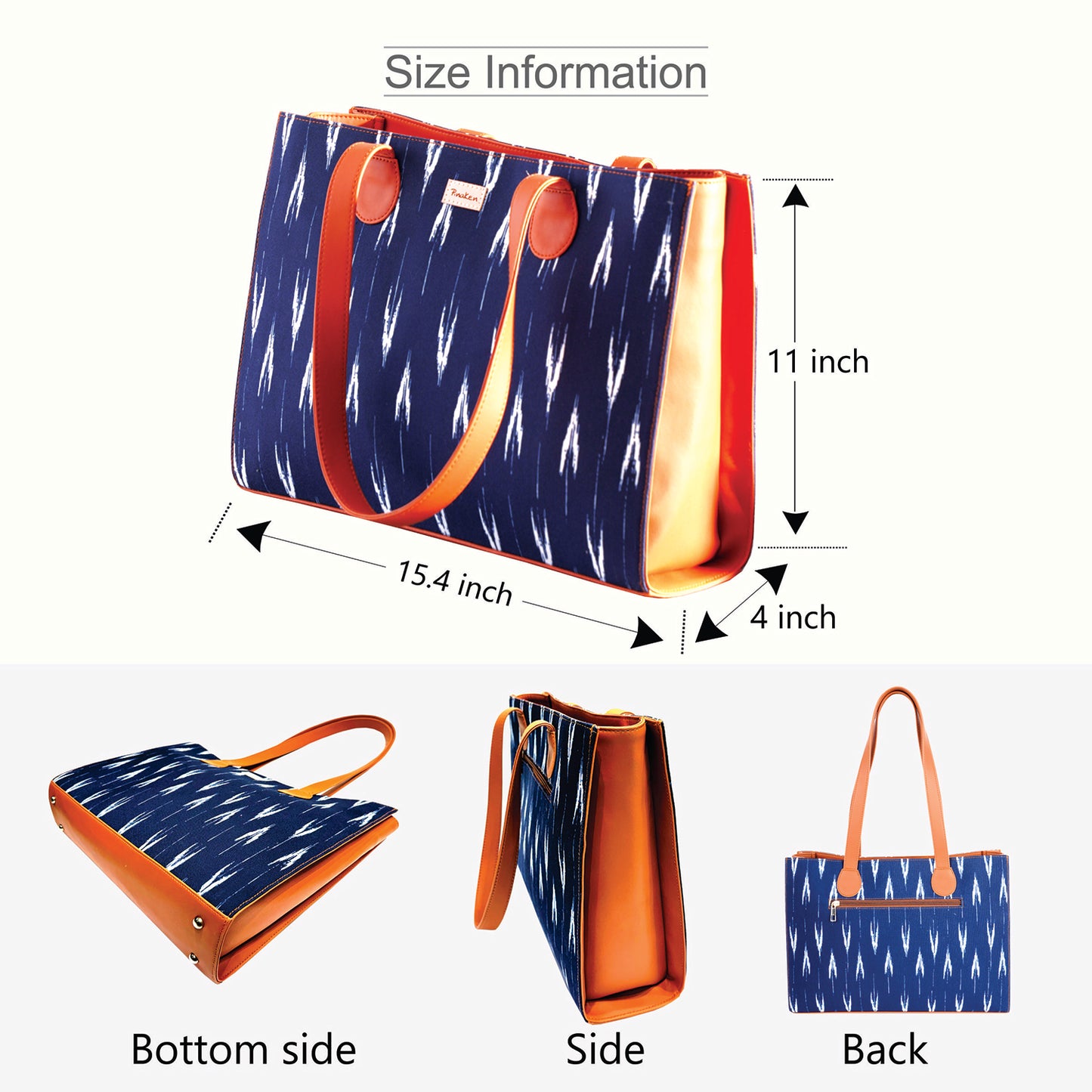 Ikat Essence Office Tote Bag