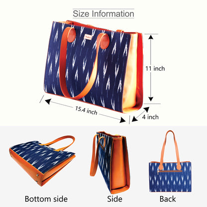 Ikat Essence Office Tote Bag